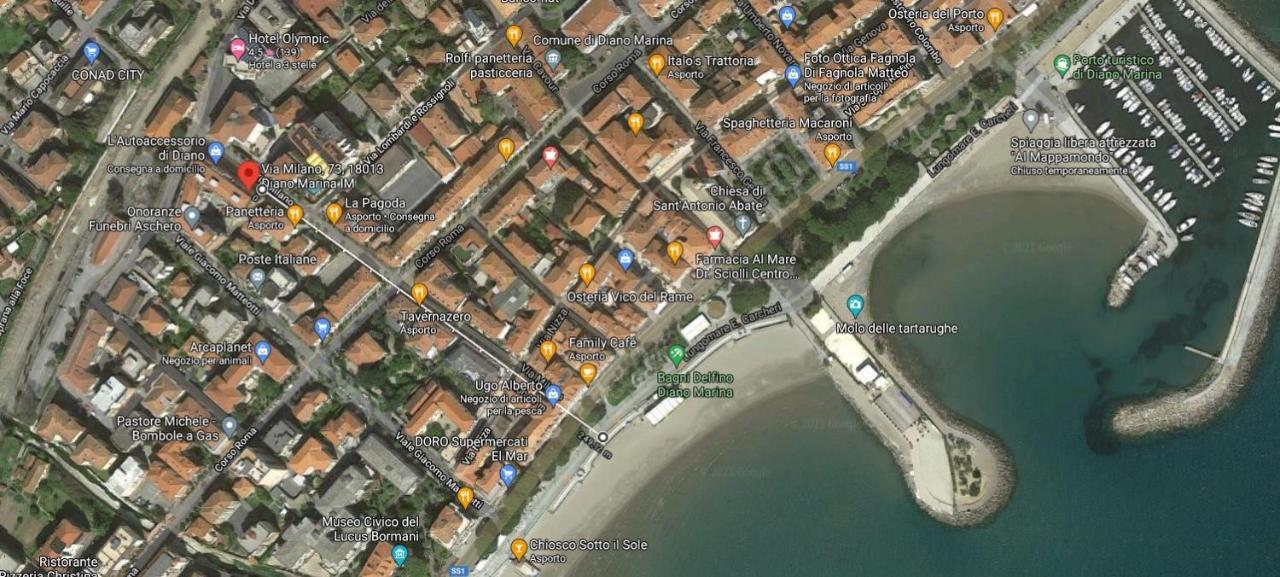 La Margherita Diano Marina Exterior foto